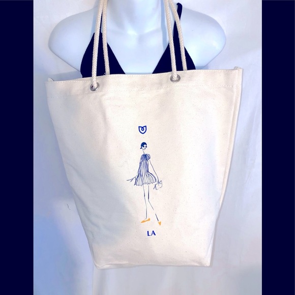 Rothy's Handbags - Rothy’s Canvas Tote LA Melrose